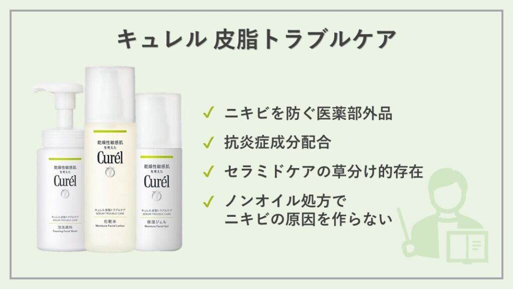 Curel（キュレル） 皮脂トラブルケアシリーズ