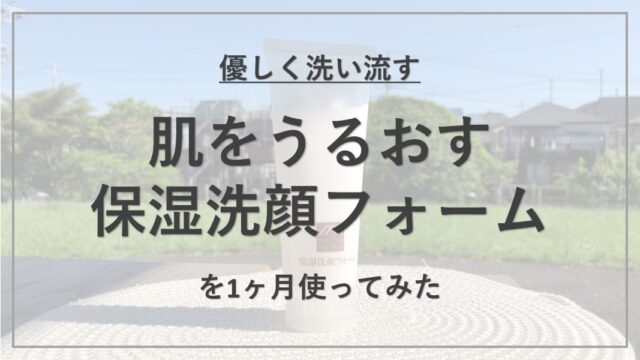 【成分解析】『松山油脂 肌をうるおす保湿洗顔フォーム』の使用感と配合成分の特徴を解説